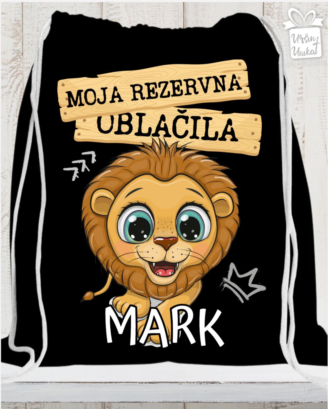 ČRNA VREČA - POGUMNI LEV - REZERVNA OBLAČILA
