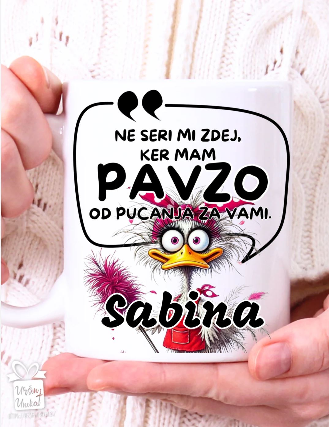 Skodelica - IMAM PAVZO - darilo za mami, darilo zanjo