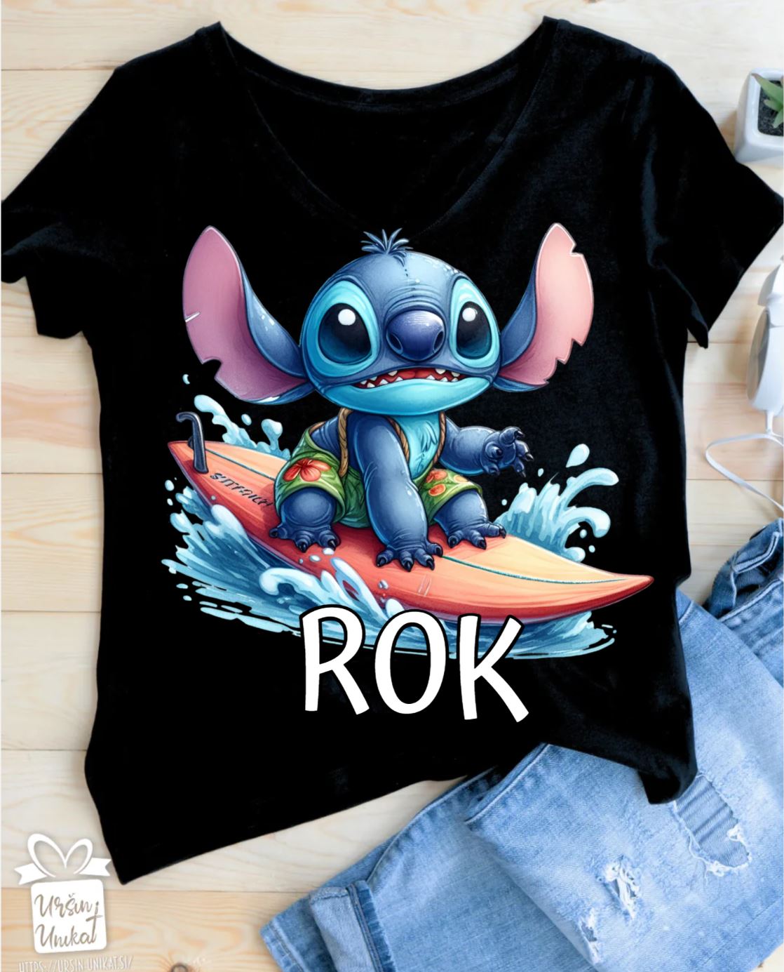 Otroška majica STICH - klikni za več motivov - žverca