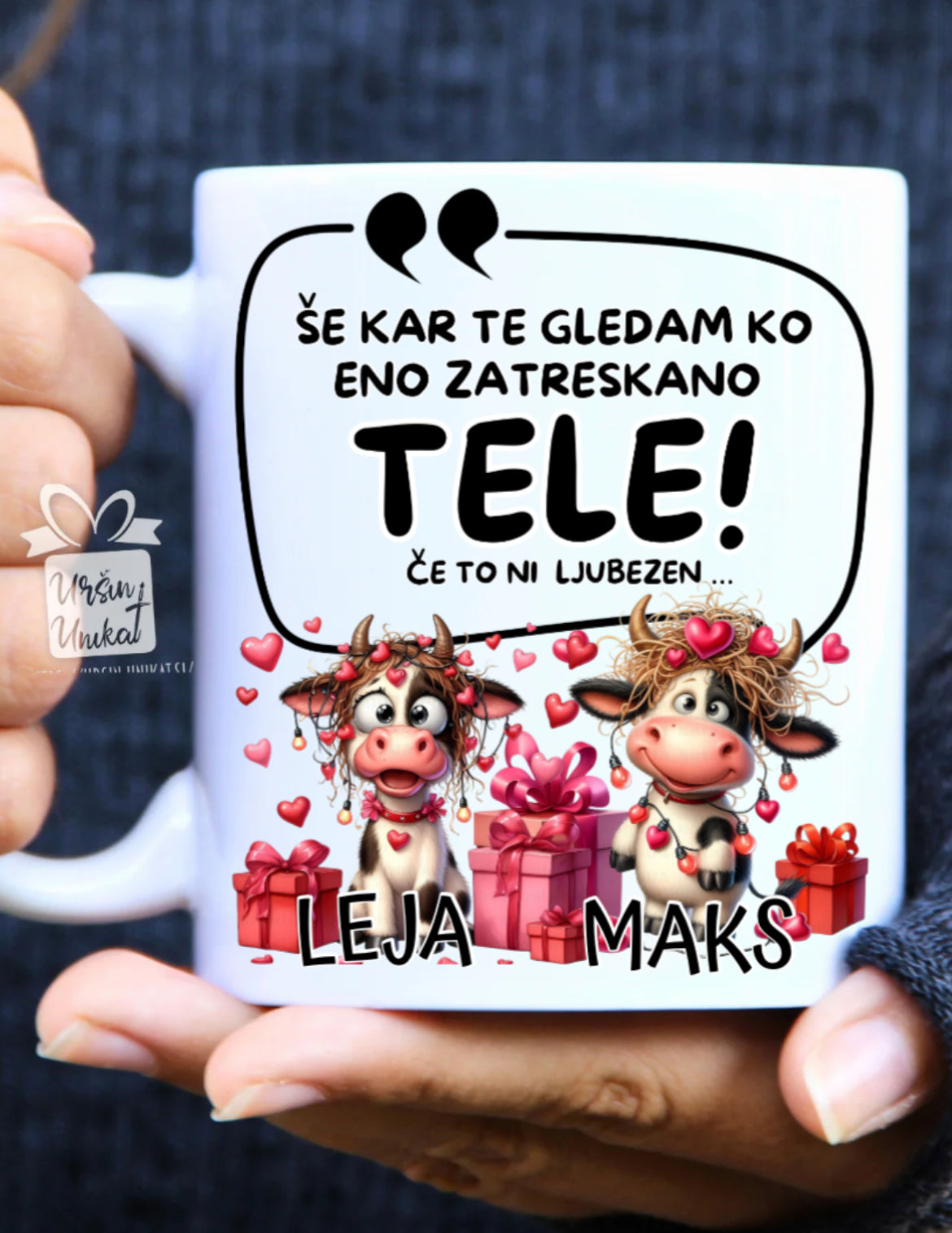 SKODELICA - ZATRESKANO TELE - valentinovo - Linija “Če to ni ljubezen”