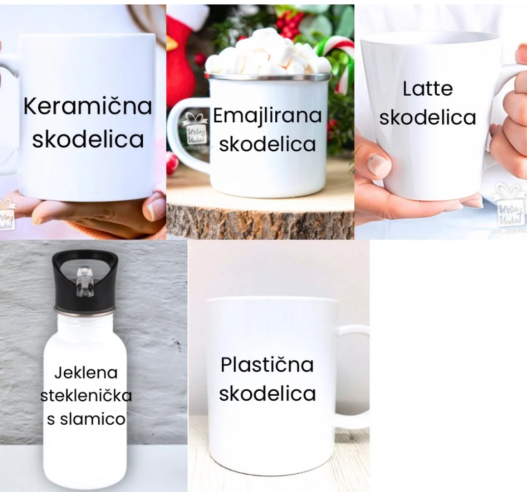 Skodelica/flaška "VZGOJITELJICA”