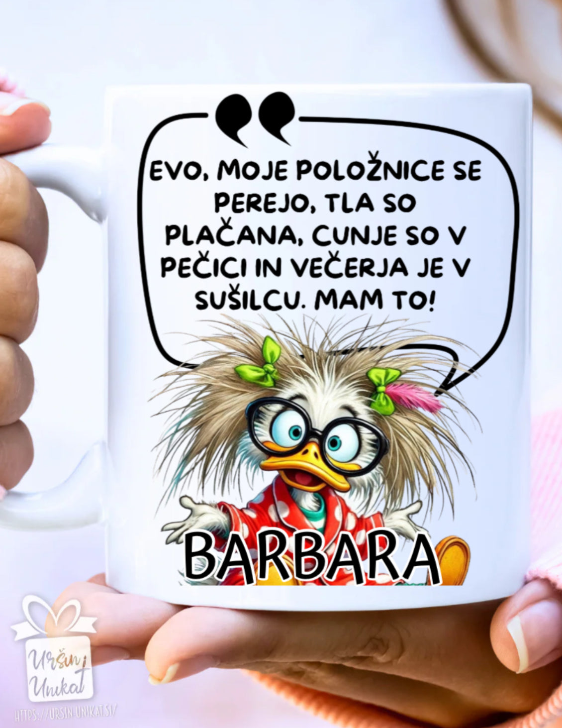 SKODELICA "Mam to” - smešno darilo -modrosti #mamilajf