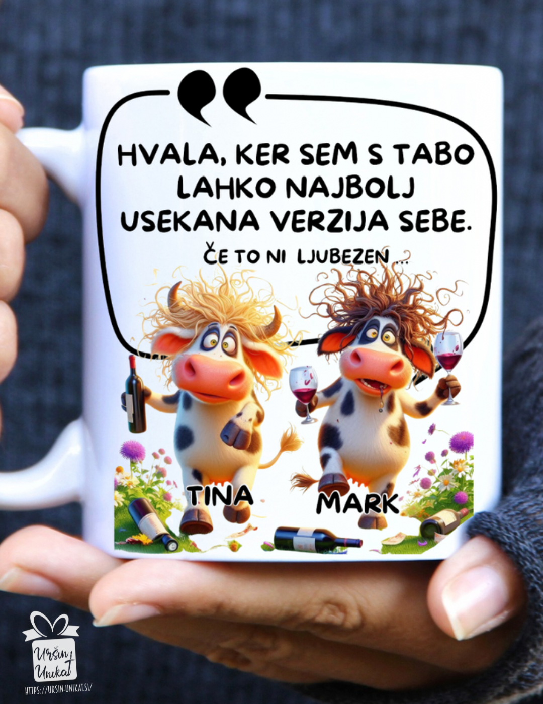 SKODELICA - NAJBOLJ USEKANA VERZIJA SEBE - darilo za valentinovo - Linija “Če to ni ljubezen”