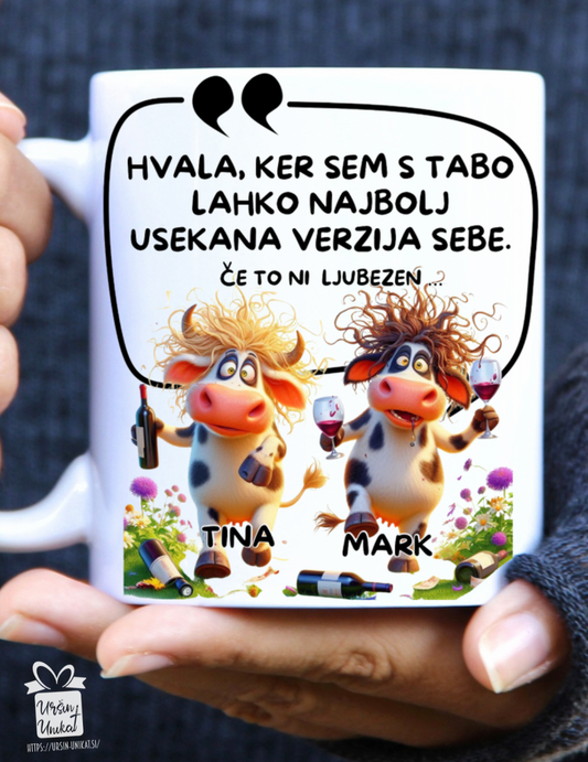 SKODELICA - NAJBOLJ USEKANA VERZIJA SEBE - darilo za valentinovo - Linija “Če to ni ljubezen”