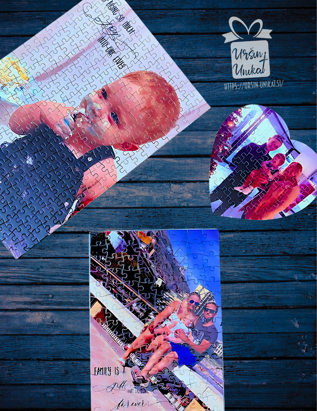 Puzzle foto - personalizirano - več možnosti