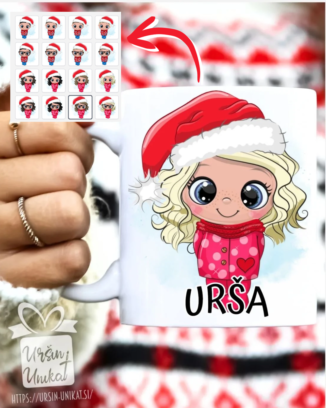 SKODELICA - Božična deklica ali deček - oglej si več možnosti