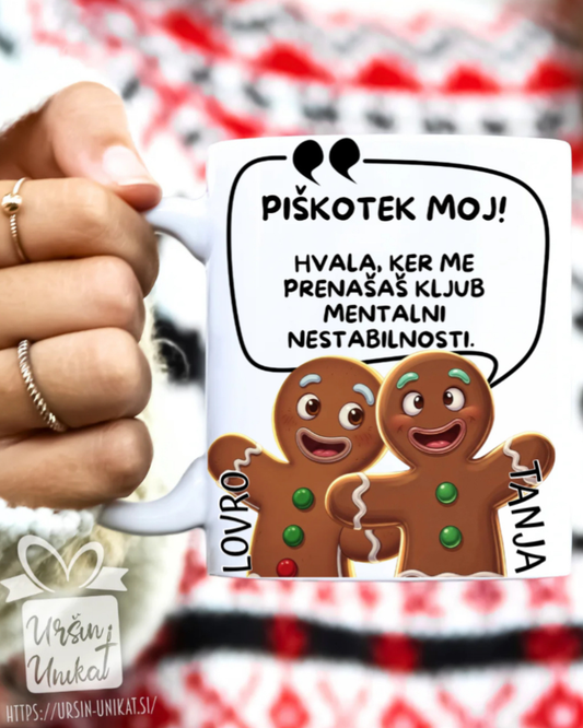 SKODELICA - “MOJ PIŠKOTEK” - smešno božično darilo