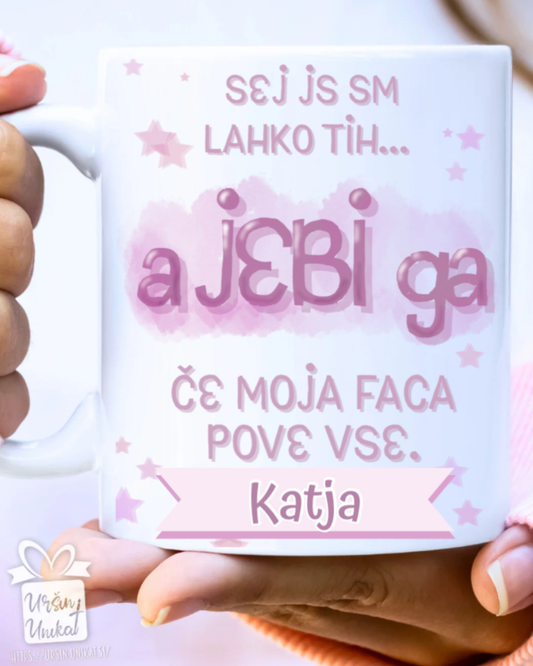 SKODELICA ali steklenička - “A je*i ga” - modrost - smešno darilo