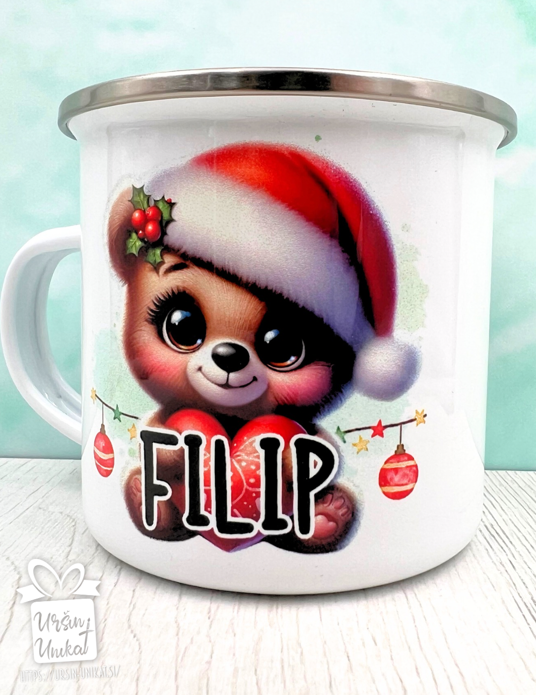 ODPRODAJA: emajlirana skodelica