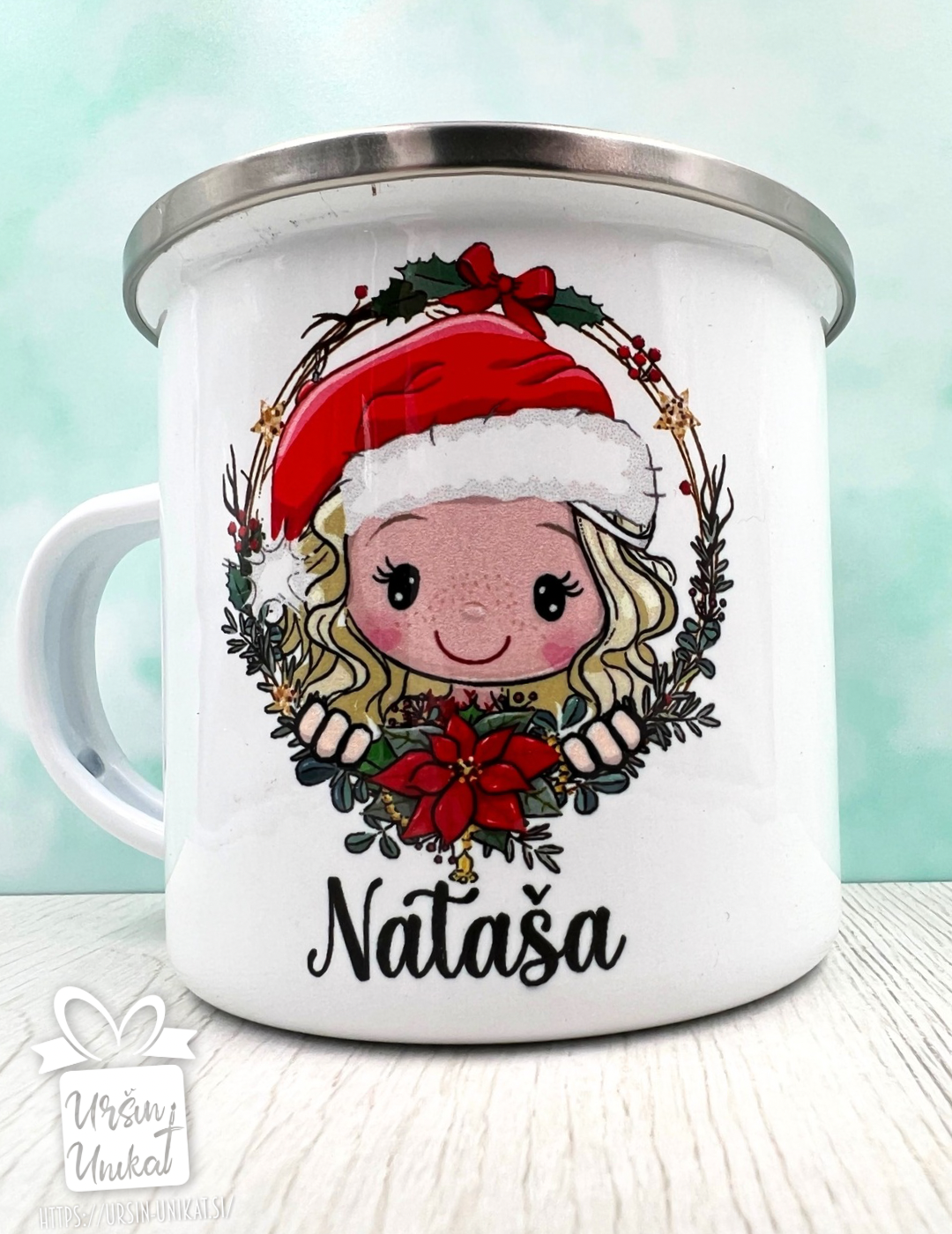 ODPRODAJA: emajlirana skodelica