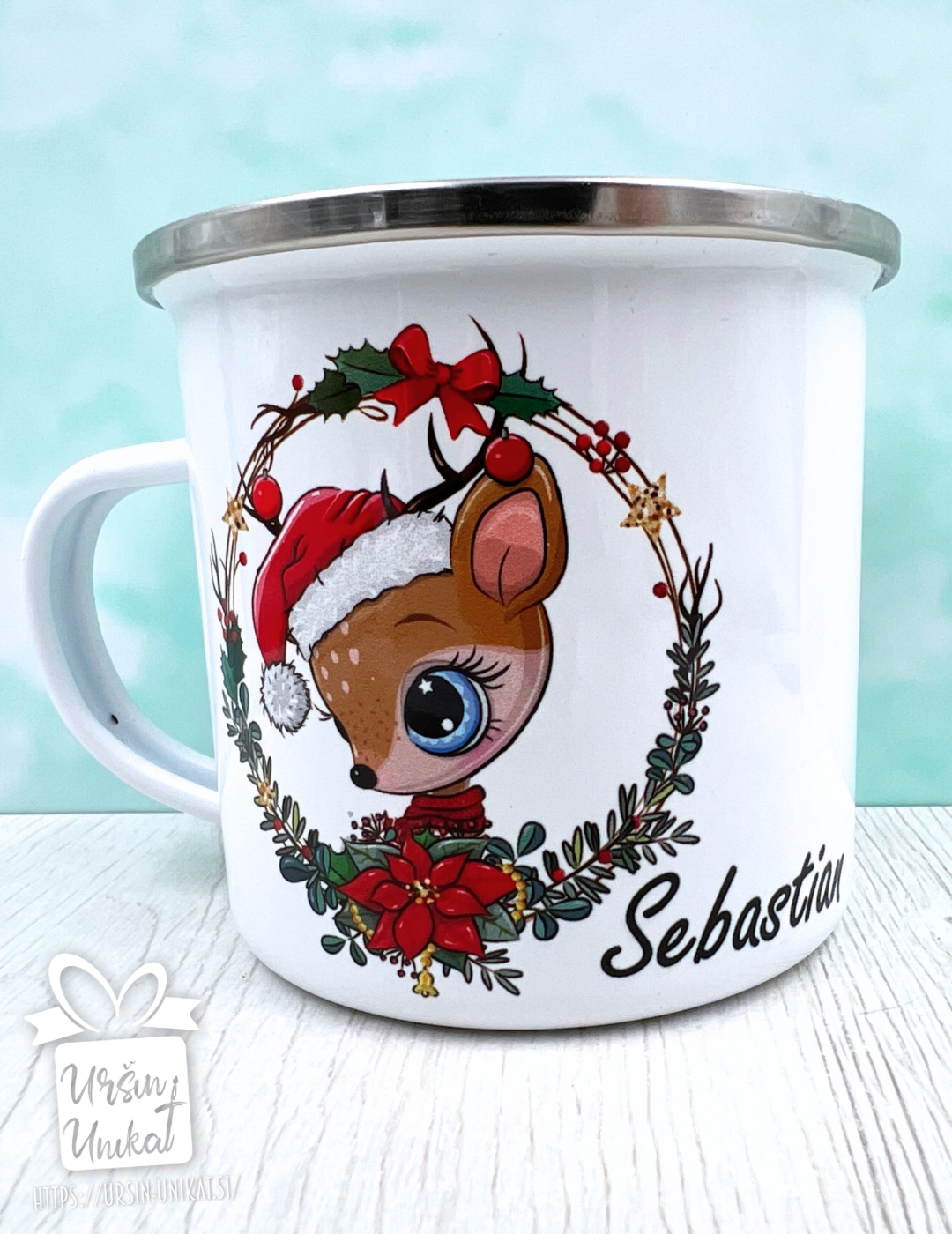 ODPRODAJA: emajlirana skodelica