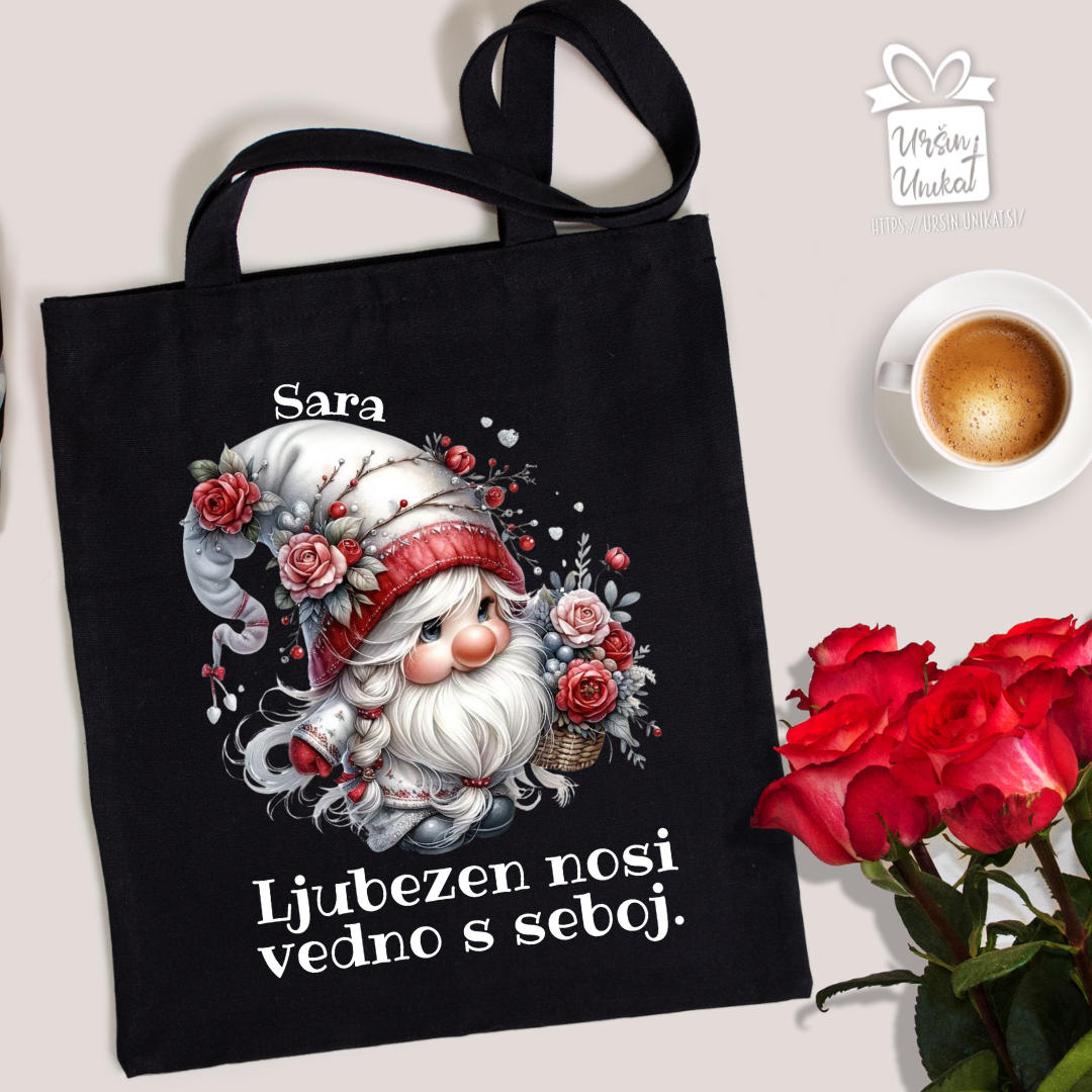 NAKUPOVALNA VREČA - Ljubezen nosi vedno s seboj