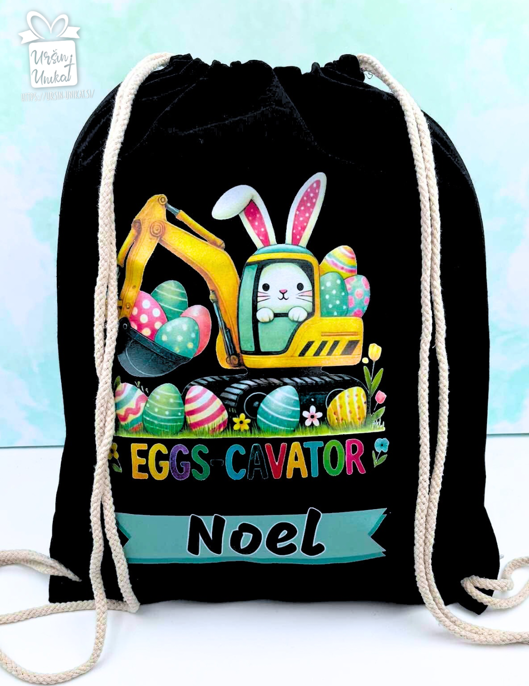 Nahrbtnik črni - Velikonočno darilo - Eggscavator