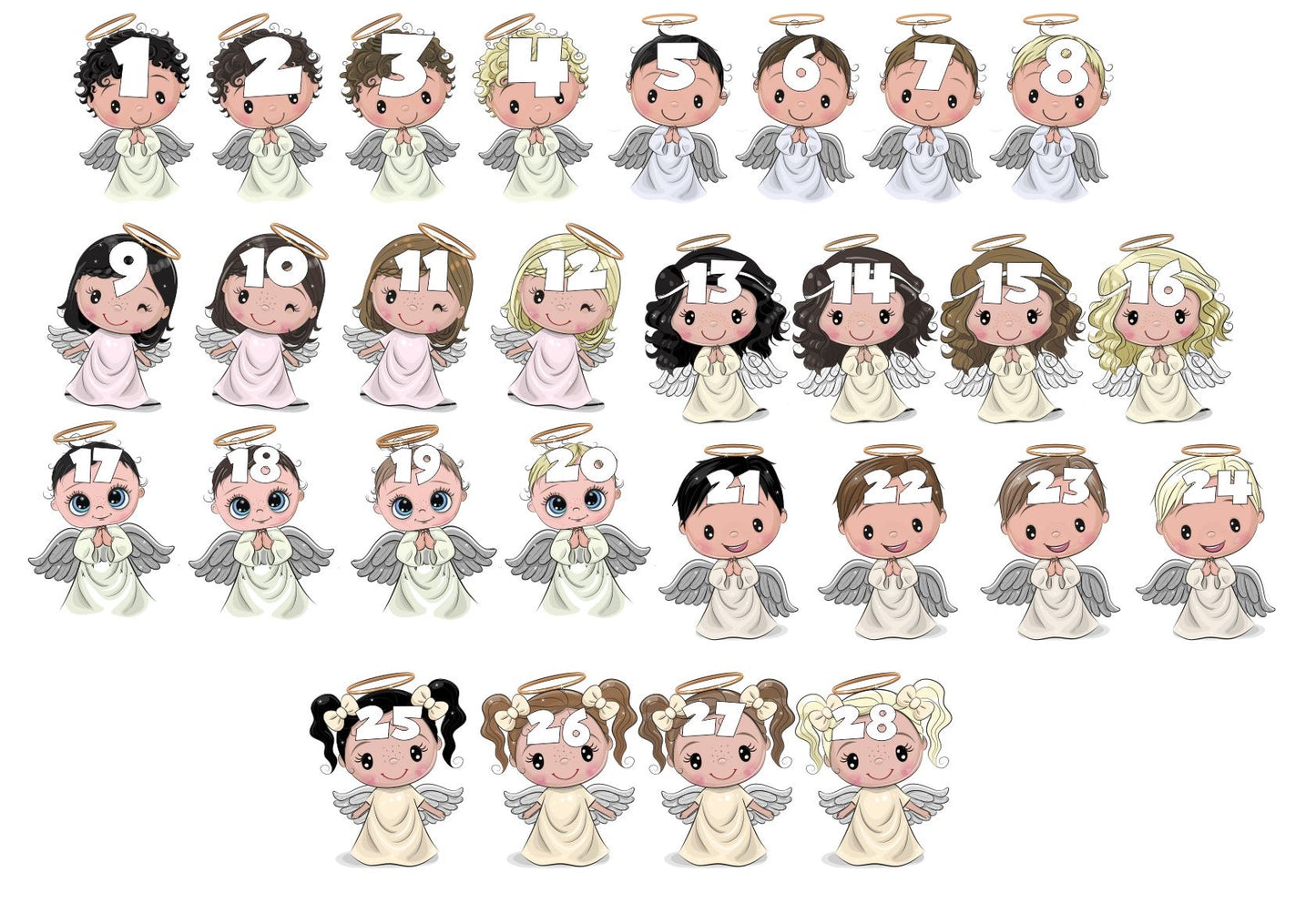 DARILO ZA SVETO OBHAJILO ali BIRMO: ANGELČEK - več možnosti