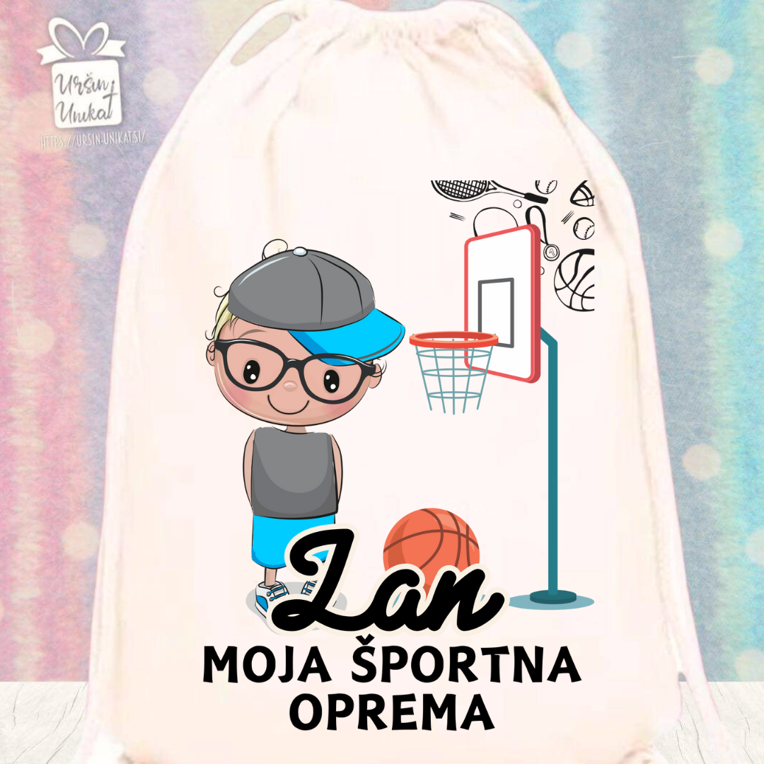 VREČA za športno opremo - za ŠOLO