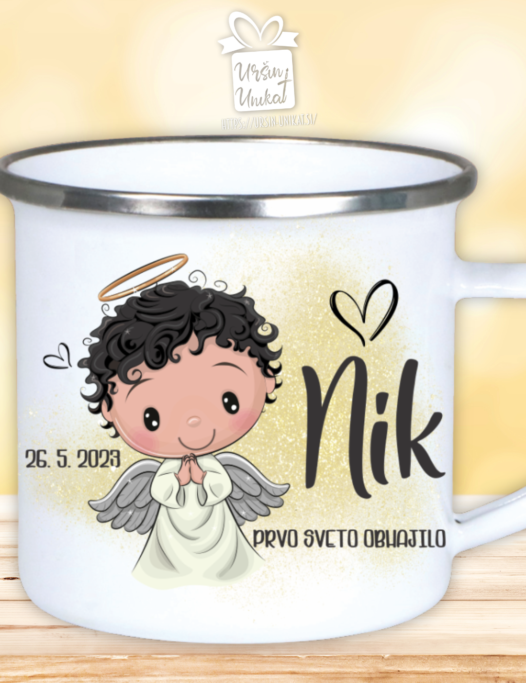 DARILO ZA 1. OBHAJILO: LONČEK- angelček - več možnosti