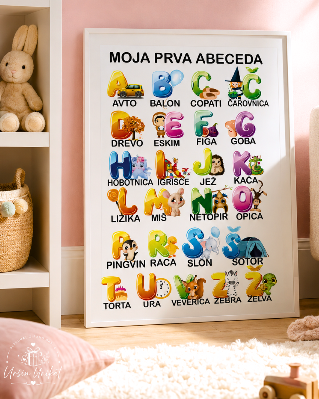 STENSKA GRAFIKA - ABECEDA