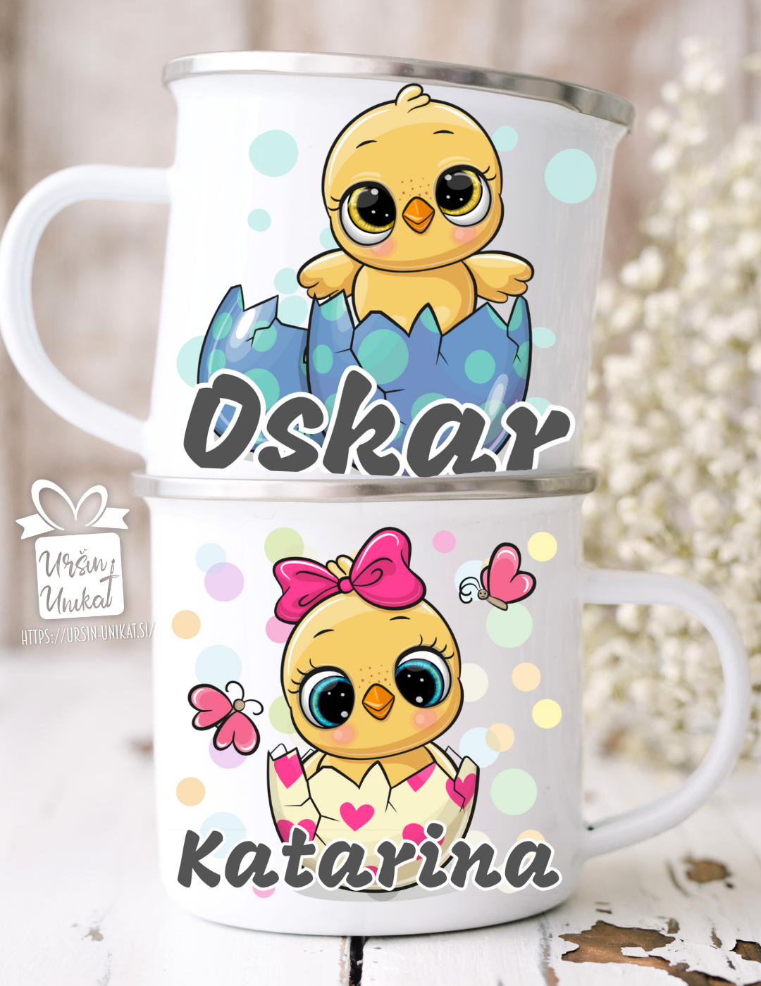 Otroški lonček - PIŠČANČEK Velika Noč - več izbire
