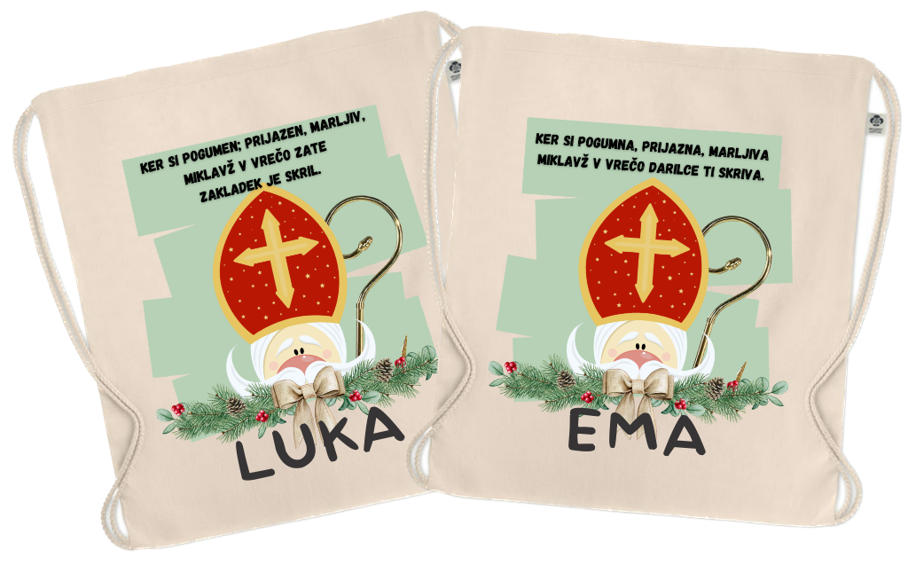MIKLAVŽEVA VREČA Z IMENOM