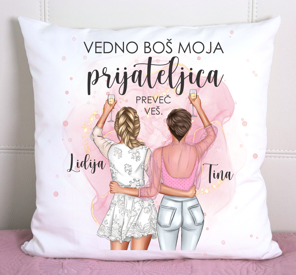 BLAZINA "Prijateljice - PREVEČ VEŠ - več možnosti