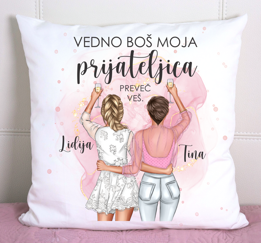 BLAZINA "Prijateljice - PREVEČ VEŠ - več možnosti