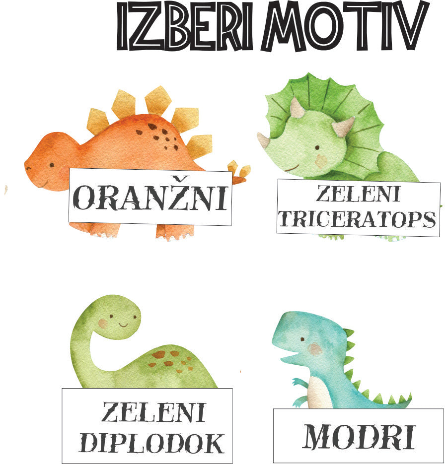 GRAFIKA - DINO ABECEDA ROZA