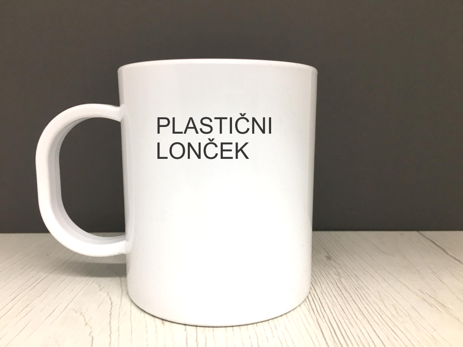 EMAJLIRAN ALI PLASTIČEN LONČEK - FANTEK 3D - več možnosti