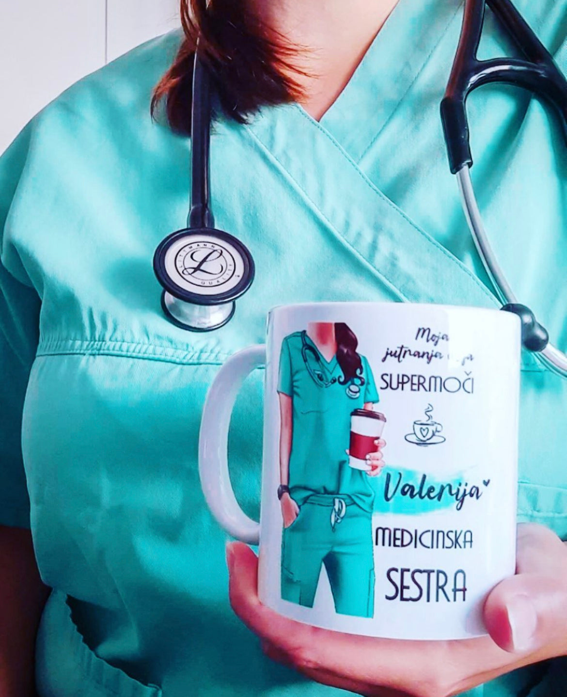 Keramična skodelica "MEDICINSKA SESTRA"