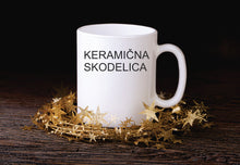 Naložite sliko v pregledovalnik galerije, Božično darilo: DARILNI KOMPLET “sreča” - skodelica + kava ALI čaj
