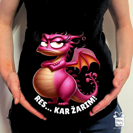 NOSEČNIŠKA MAJICA "RES, KAR ŽARIM”😬