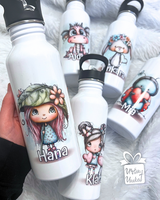 “Pravljični ” več otroških motivov - ninica / skodelica / jeklena steklenička