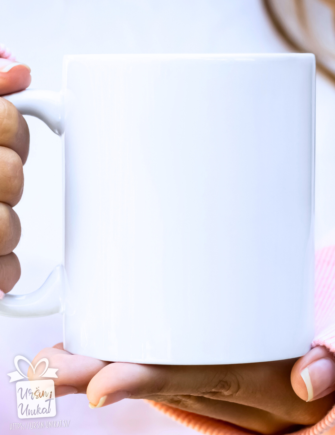 Skodelica/flaška - “Ma te mam rad - osu” - smešno darilo za Valentinovo