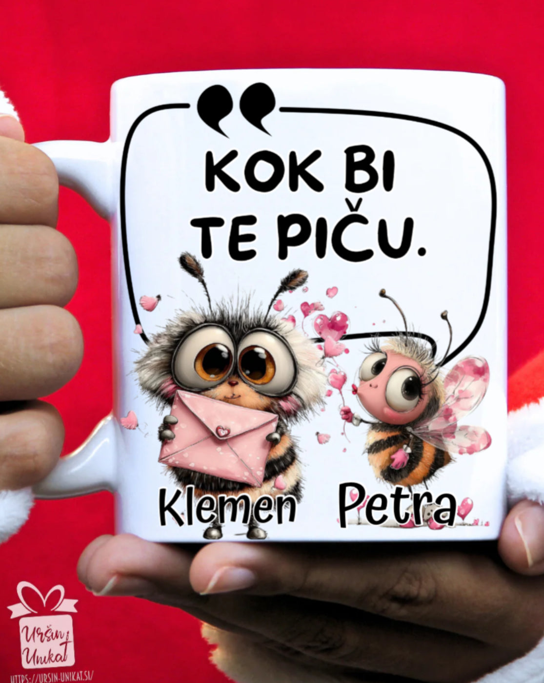 SKODELICA - “Kok bi te piču.” - smešno darilo za valentinovo