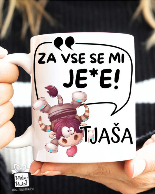 SKODELICA "Za vse se mi jebe” - Smešno darilo
