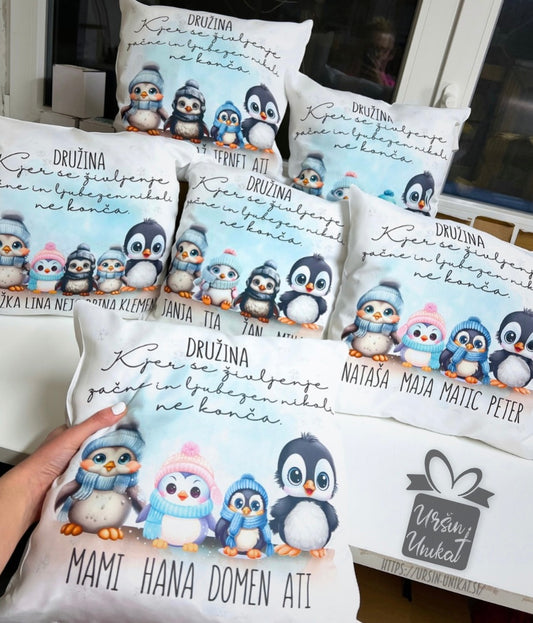 Blazina "PINGVINI 2" - Družina - Več možnosti.
