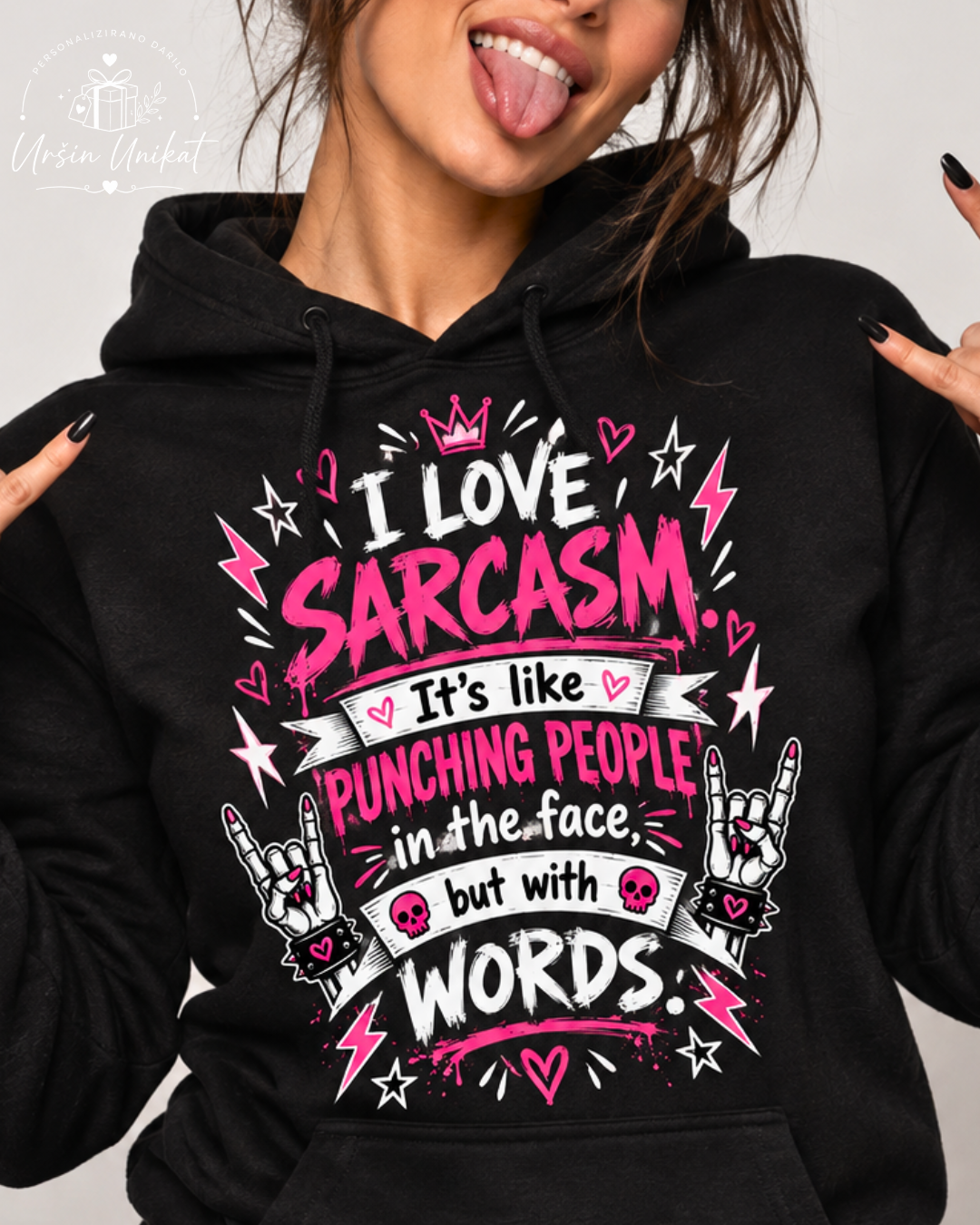 Majica ali hoodie - “Sarcasm”
