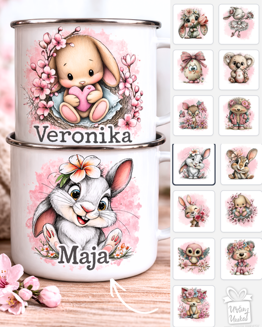 SKODELICA/FLAŠKA - “Velika Noč” - Roza motivi