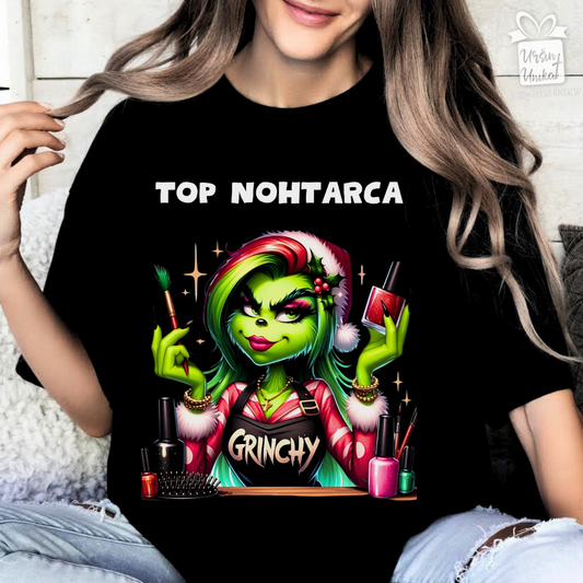 Bombažna majica "Nohtarca” - Grinch- smešno darilo