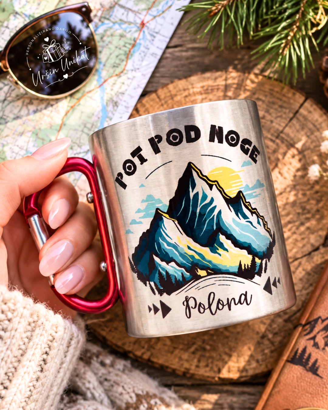 LONČEK S KARABINOM  "Pot pod noge” - bestselling