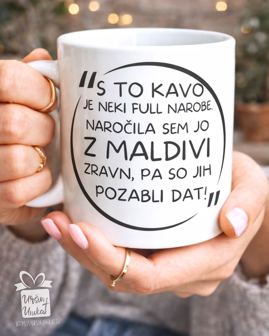 SKODELICA - “KAVA IN MALDIVI” - stara verzija