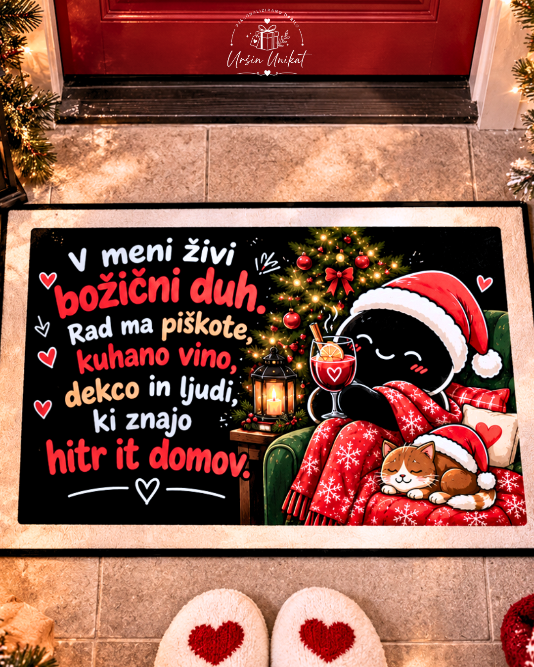 PREDPRAŽNIK "Buddy” - Božični duh - smešno božično darilo