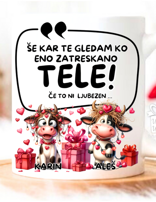 SKODELICA - ZATRESKANO TELE - valentinovo - Linija “Če to ni ljubezen”