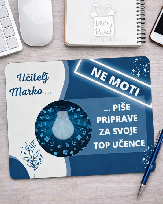 DARILO ZA UČITELJA : Podloga za miško