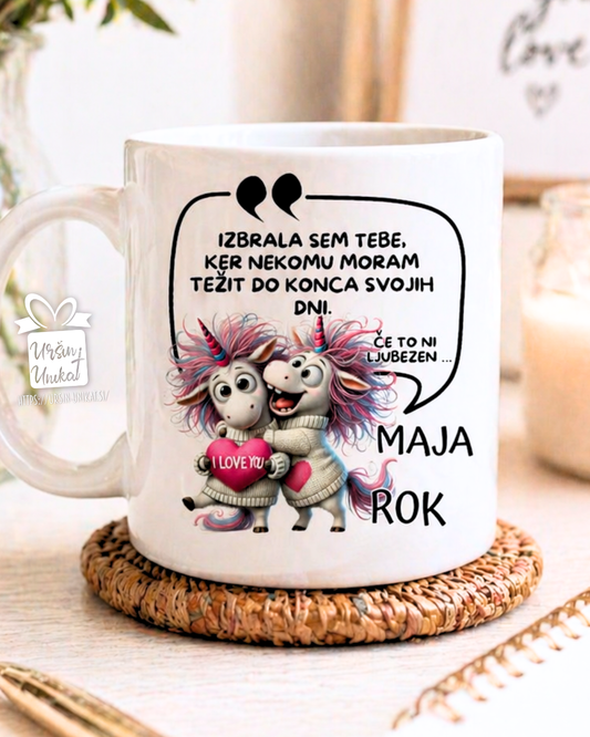 SKODELICA -IZBRAL/A sem tebe - valentinovo - Linija “Če to ni ljubezen”