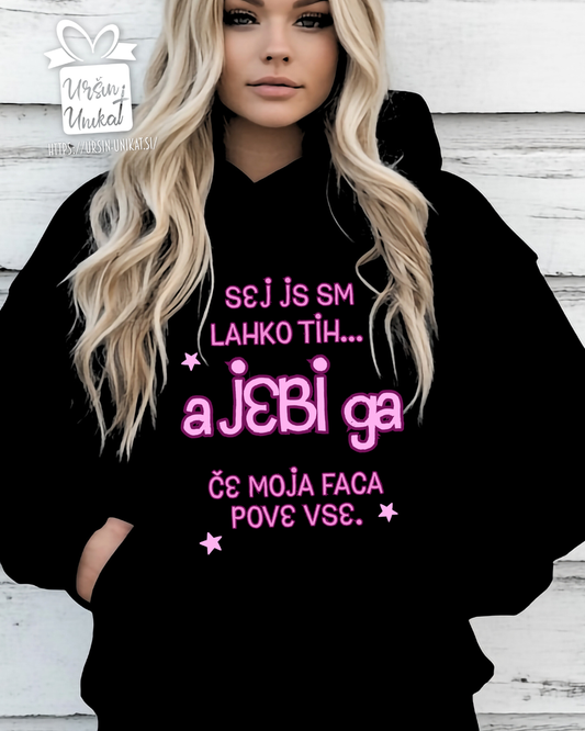 Hoodie “A je*i ga” - modrosti - smešno darilo