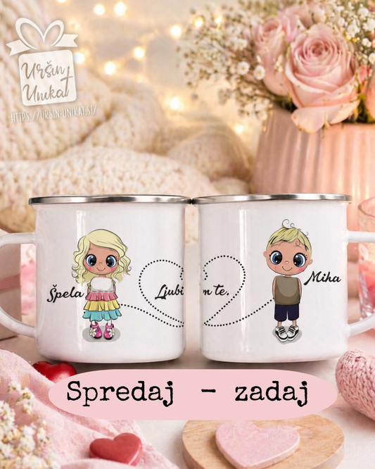 Lonček "POROKA ali VALENTINOVO" - več možnosti
