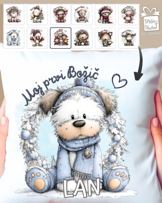 BLAZINA - “Moj prvi Božič” več otroških Božičnih motivov - Božične živalice
