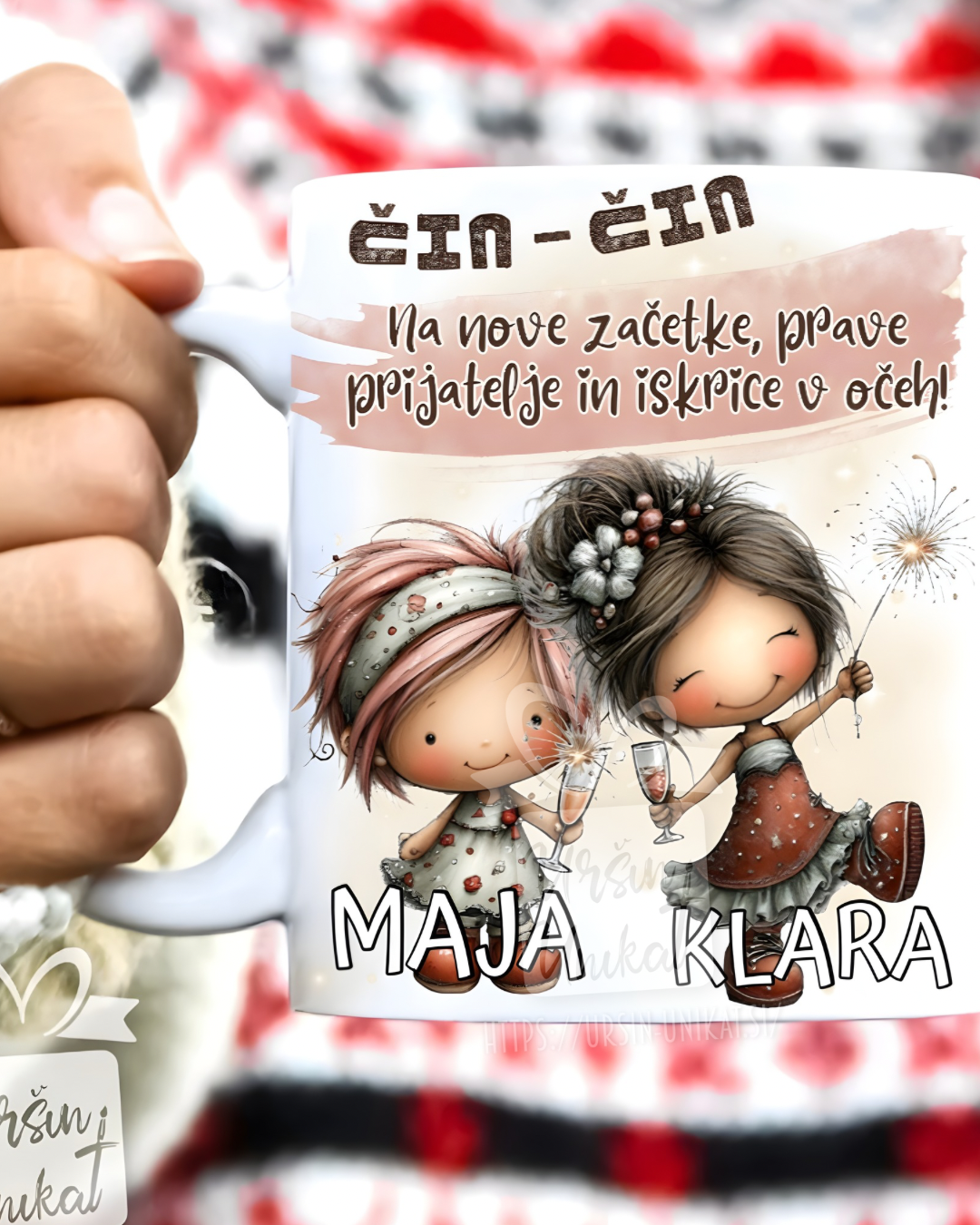 SKODELICA - “Čin čin - na prave prijatelje” - božično darilo