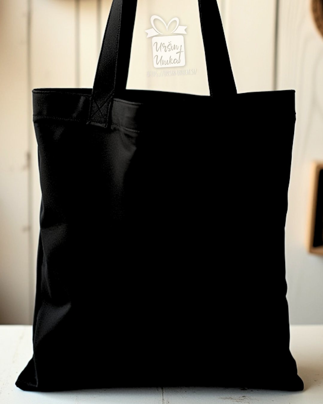 BOMBAŽNA VREČA - “Ni je večje sreče od sestrice ljubeče” - Božično darilo za sestro.