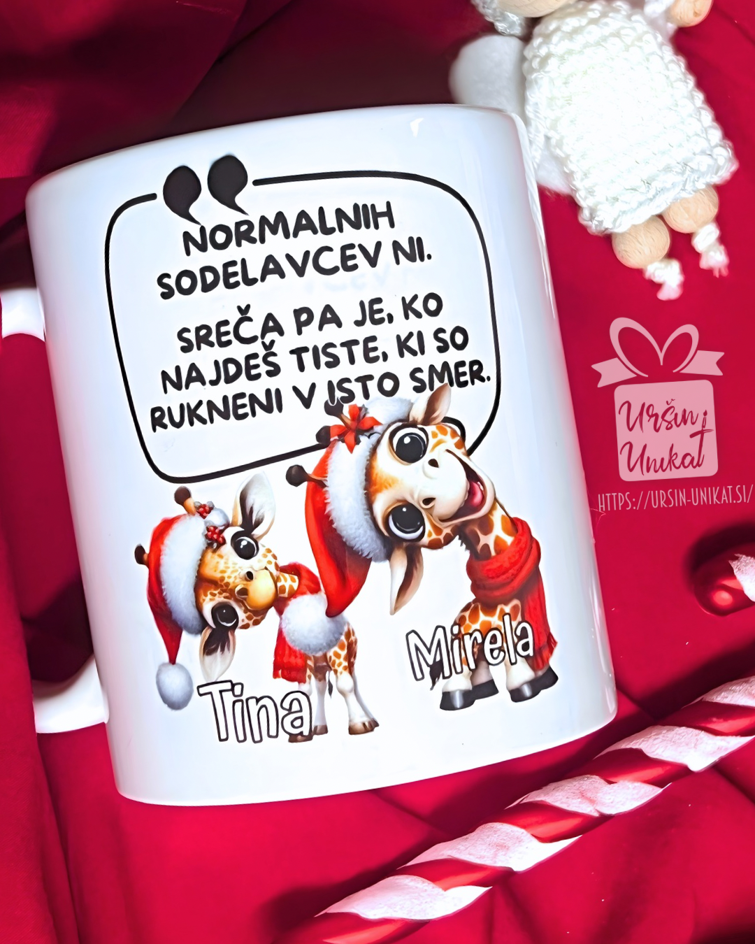 SKODELICA “RUKNENI V ISTO SMER” Božično darilo za sodelavce